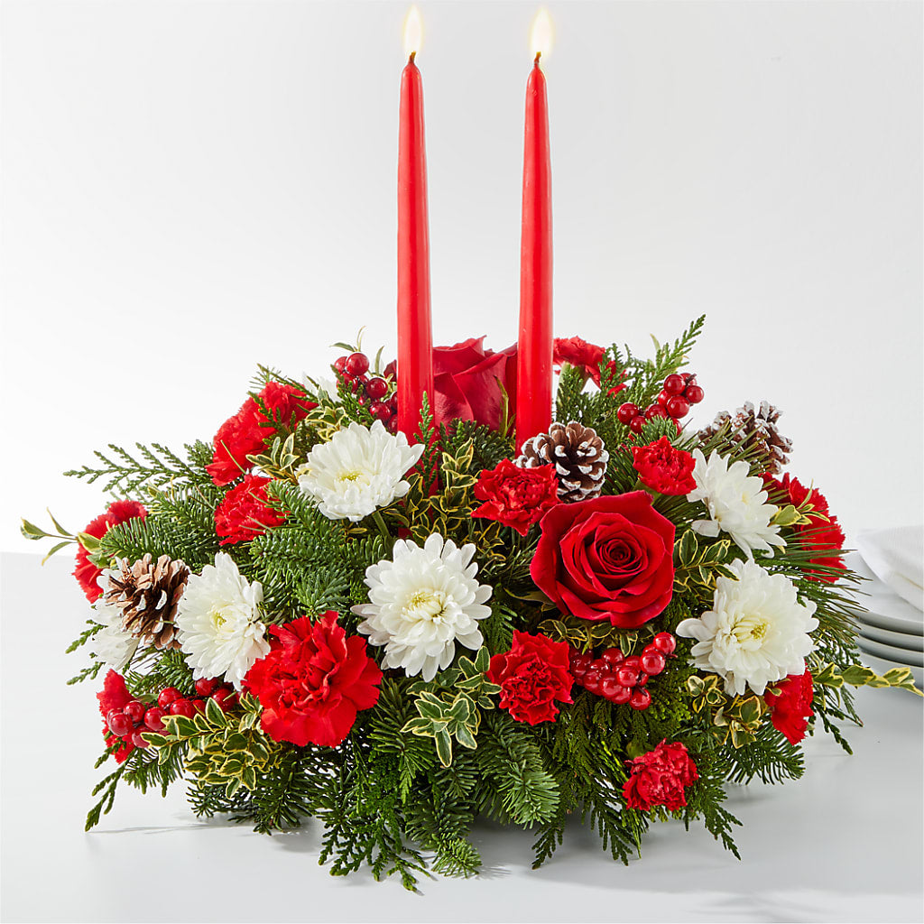 Holiday Soiree Centerpiece – Katarina Floral, Hackettstown NJ