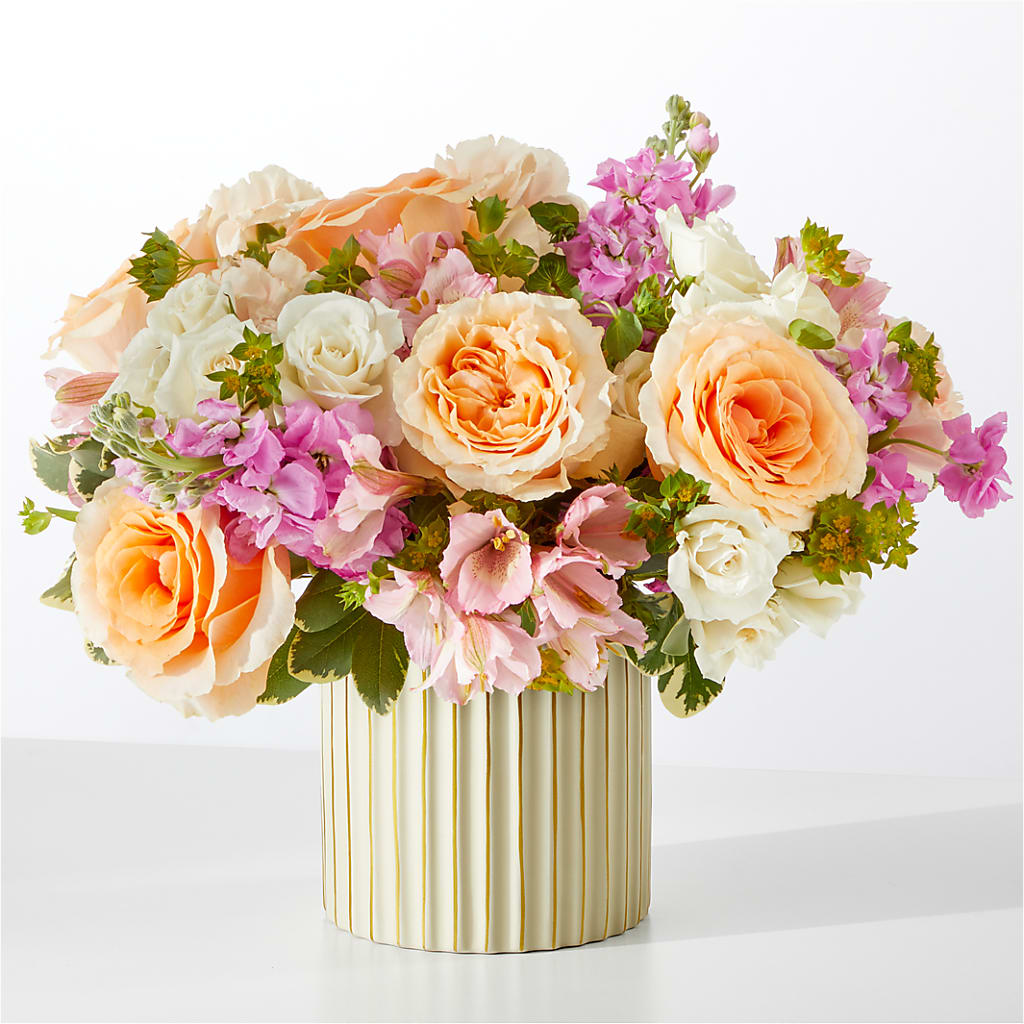 Paradise Bouquet with Ivory Vase – Katarina Floral, Hackettstown NJ