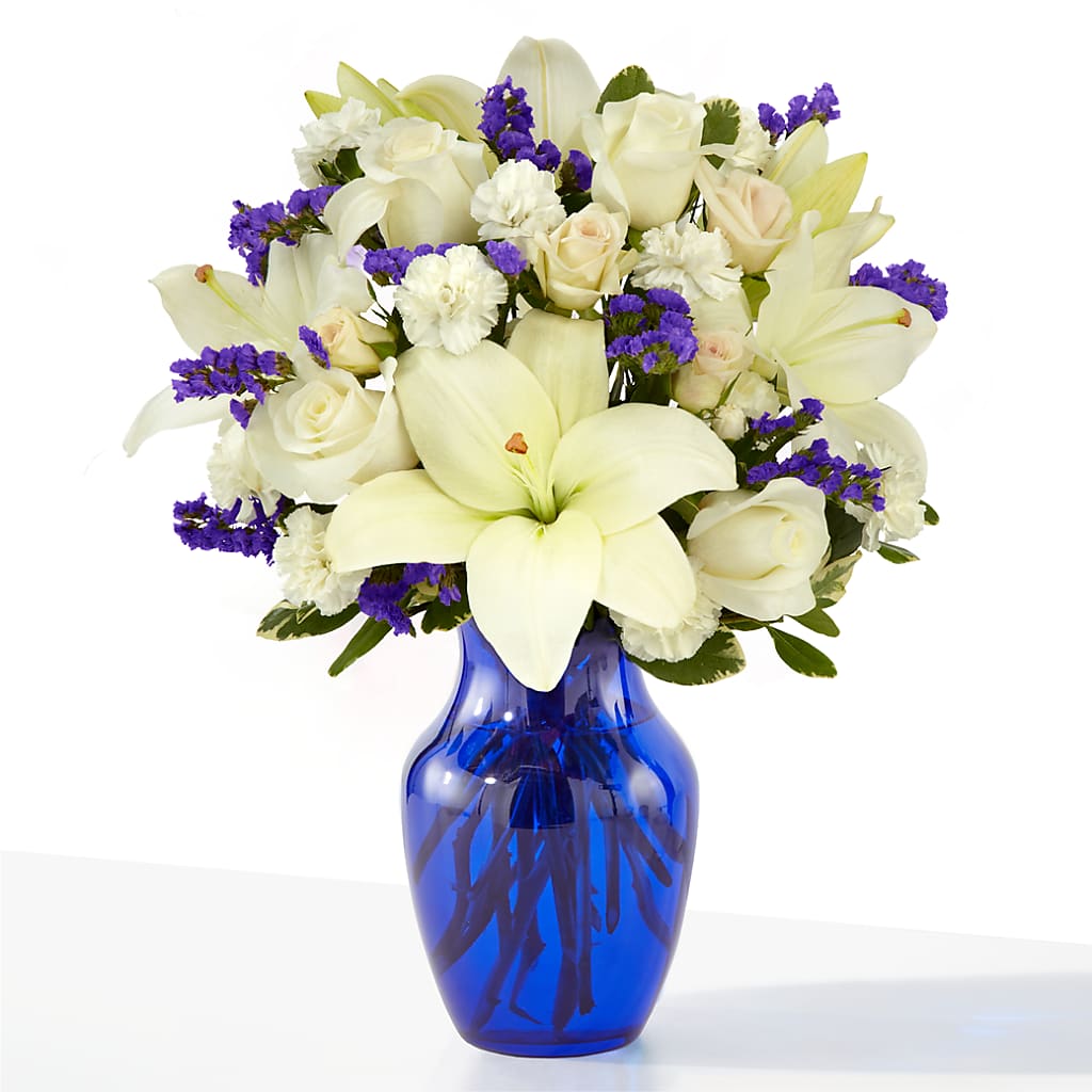Sapphire Rush Bouquet – Katarina Floral, Hackettstown NJ
