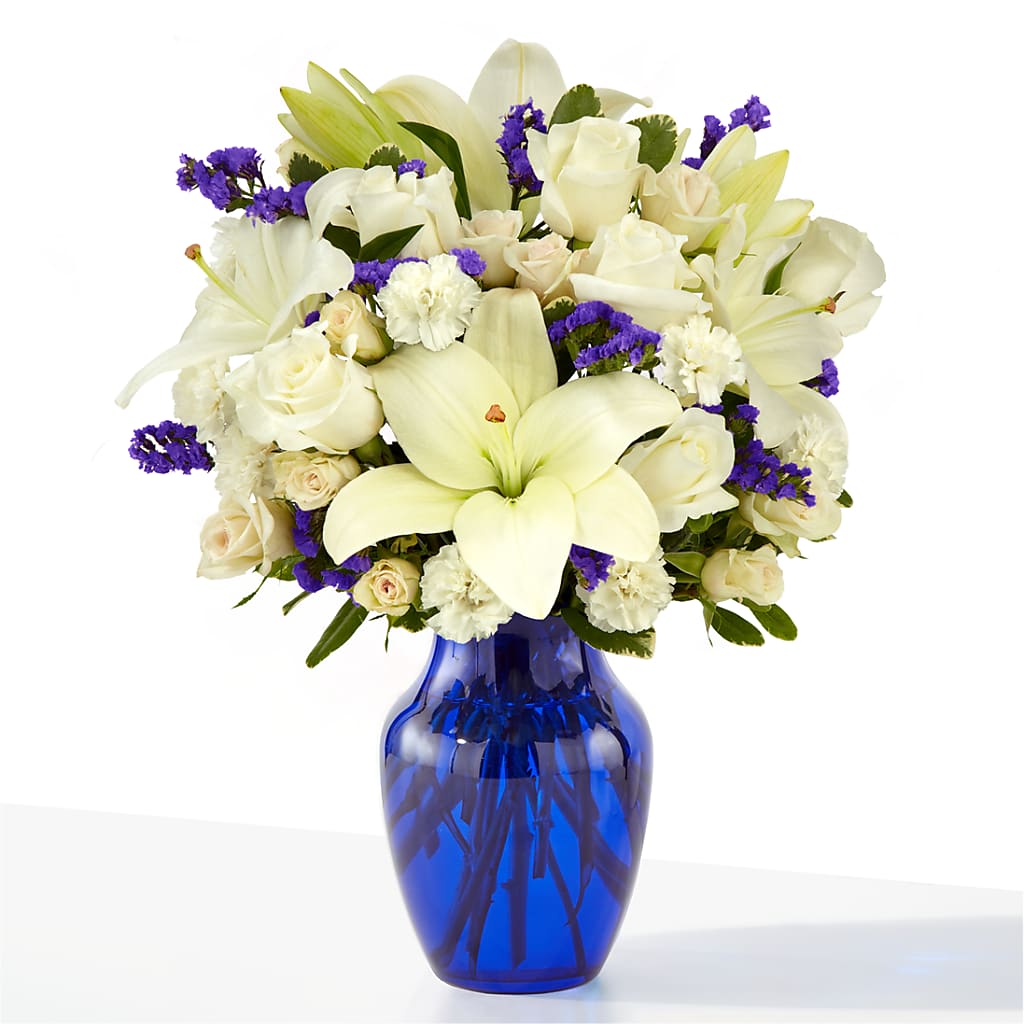 Sapphire Rush Bouquet – Katarina Floral, Hackettstown NJ