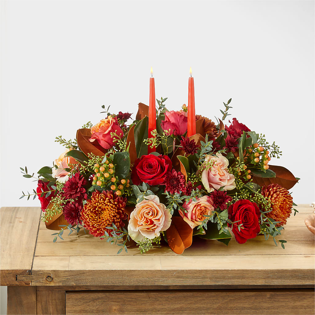 Gather Near Centerpiece – Katarina Floral, Hackettstown NJ