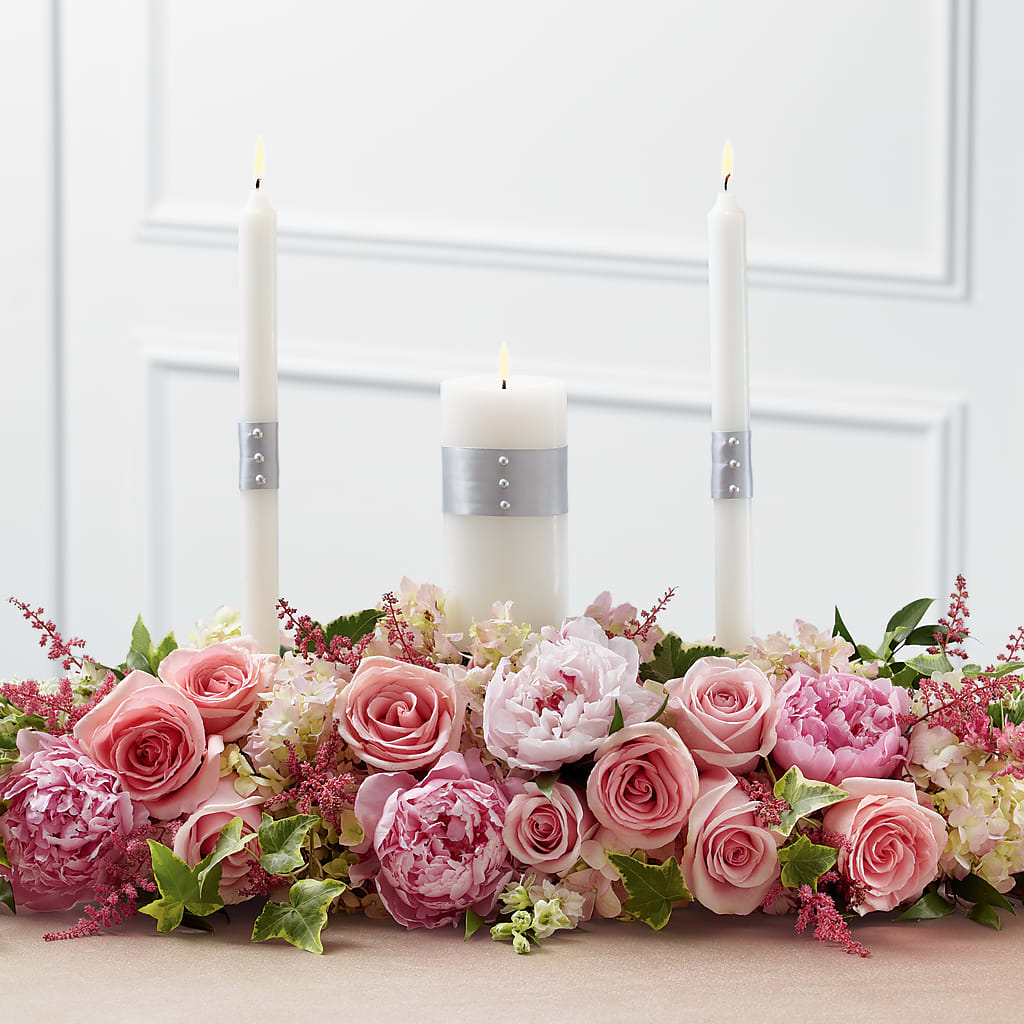 Worldwide Romance Unity Candle Arrangement – Katarina Floral, Hackettstown NJ
