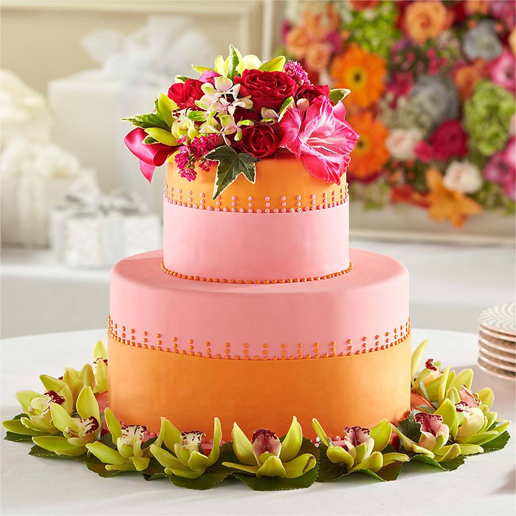Sweet Citrus Cake Decor – Katarina Floral, Hackettstown NJ