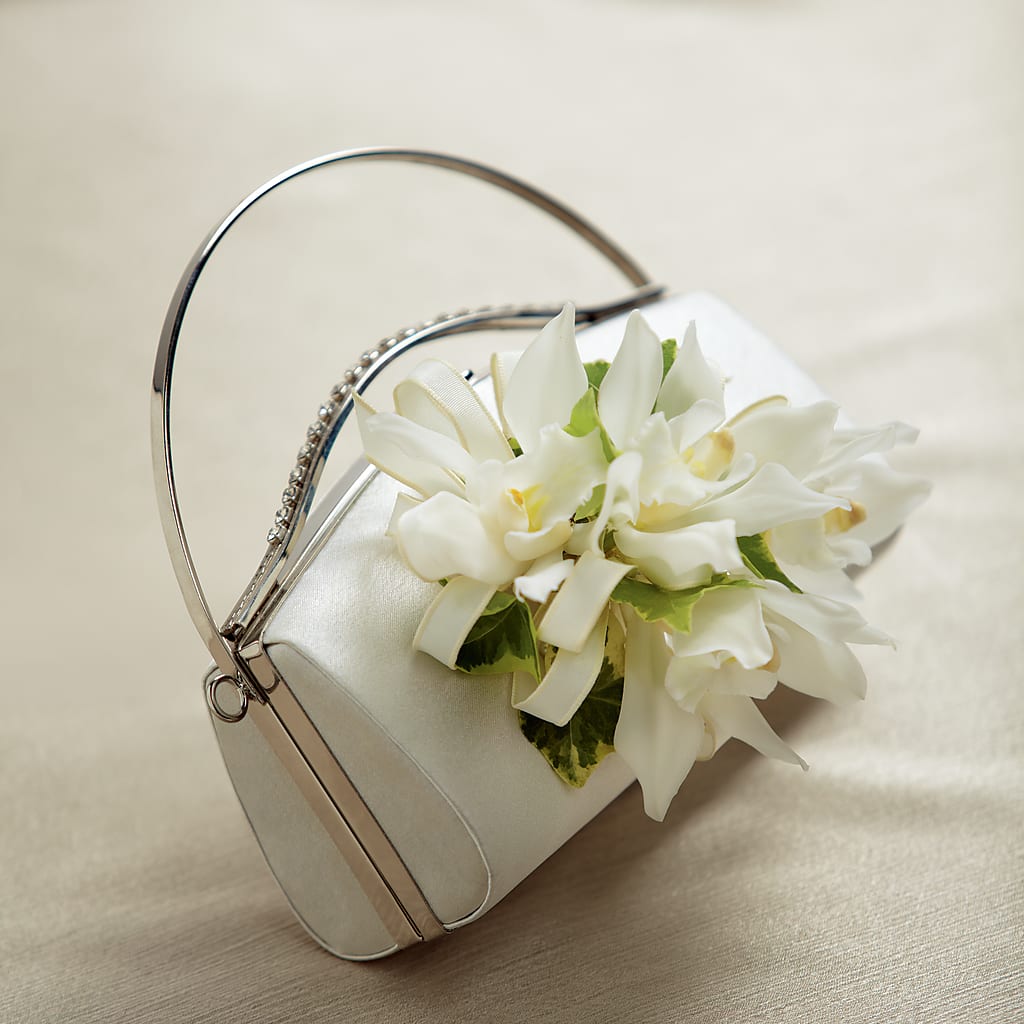 White Purse Decor – Katarina Floral, Hackettstown NJ
