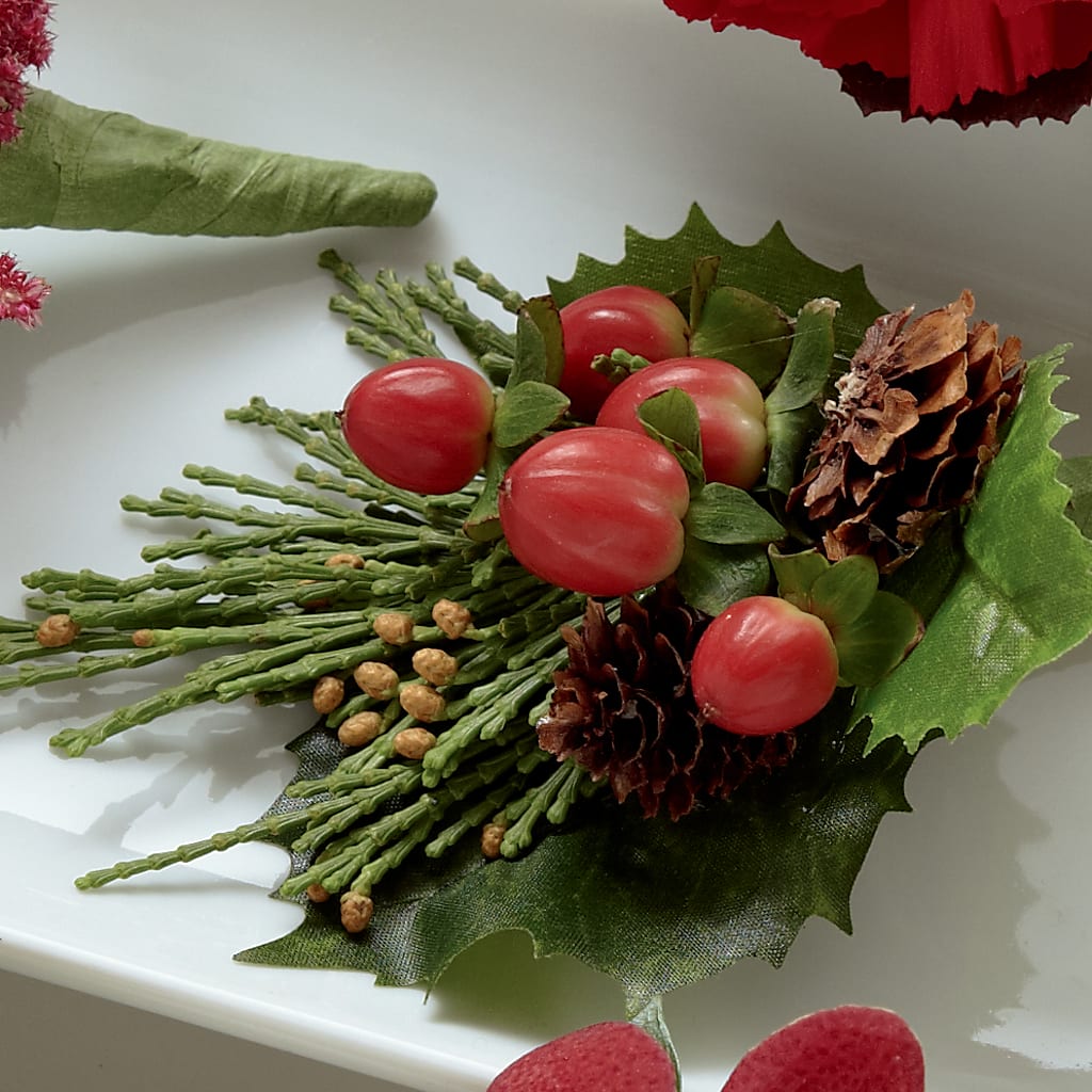 Red Berry Boutonniere – Katarina Floral, Hackettstown NJ