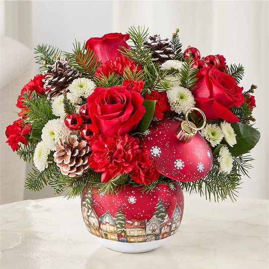 Christmas Carols Ornament –  Katarina Floral, Hackettstown NJ