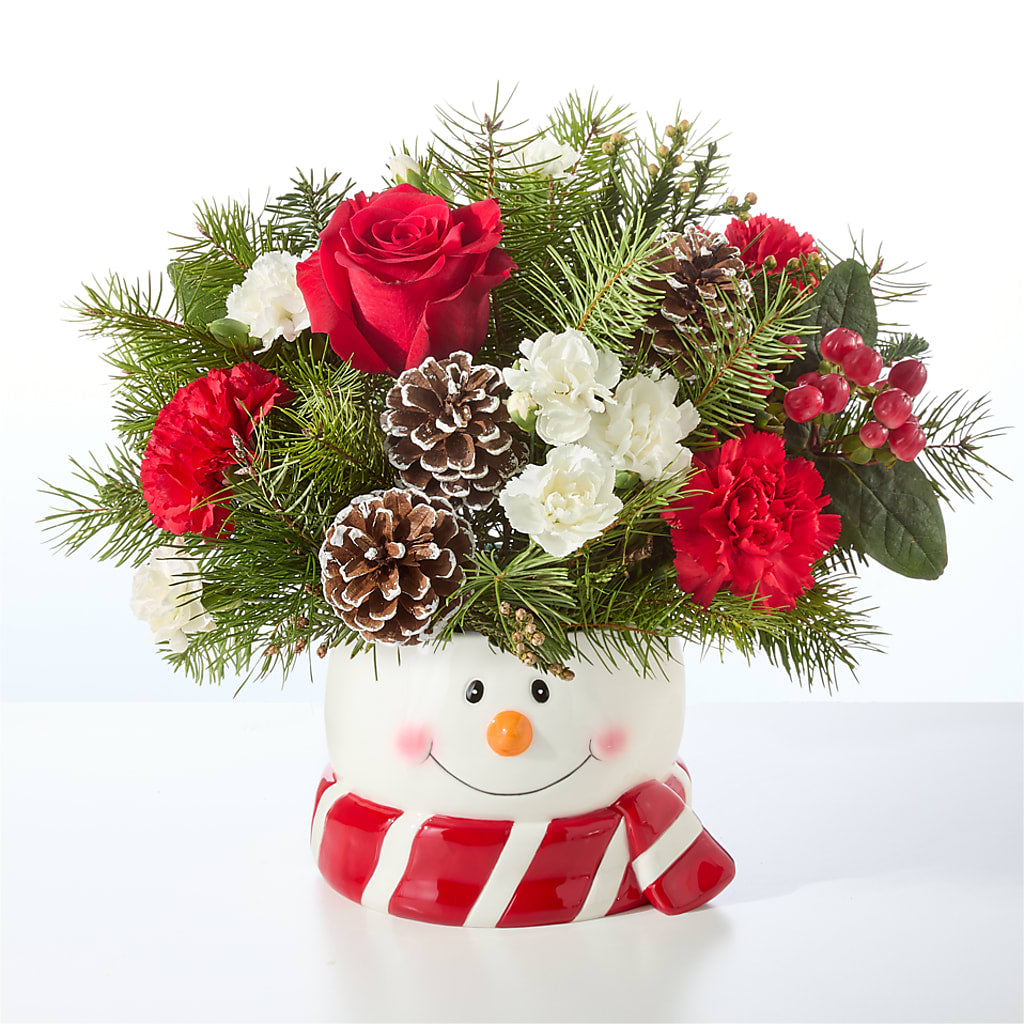 Jolly Snowman Bouquet –  Katarina Floral, Hackettstown NJ
