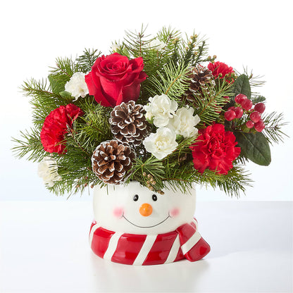 Jolly Snowman Bouquet –  Katarina Floral, Hackettstown NJ