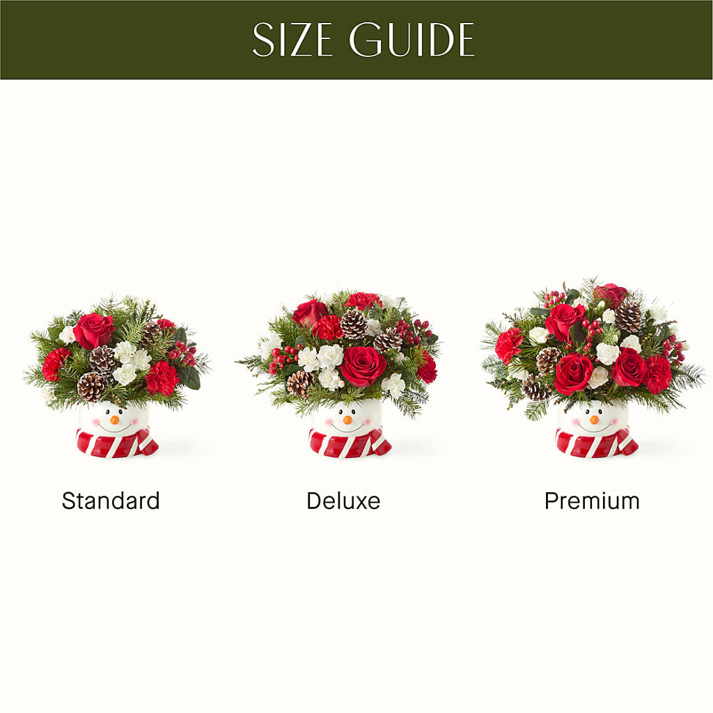 Jolly Snowman Bouquet –  Katarina Floral, Hackettstown NJ