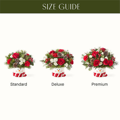 Jolly Snowman Bouquet –  Katarina Floral, Hackettstown NJ