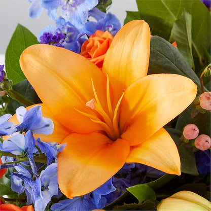 Radiant Citrus Box Bouquet –  Katarina Floral, Hackettstown NJ
