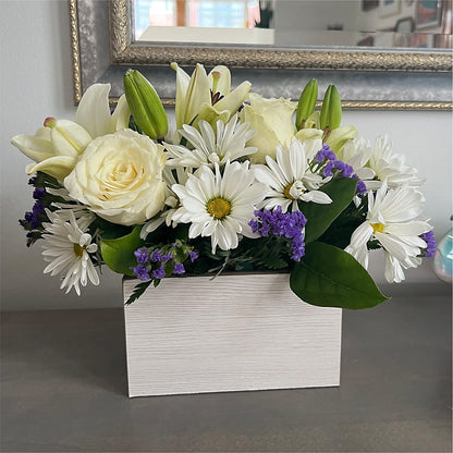 Beyond Blue Box Bouquet –  Katarina Floral, Hackettstown NJ