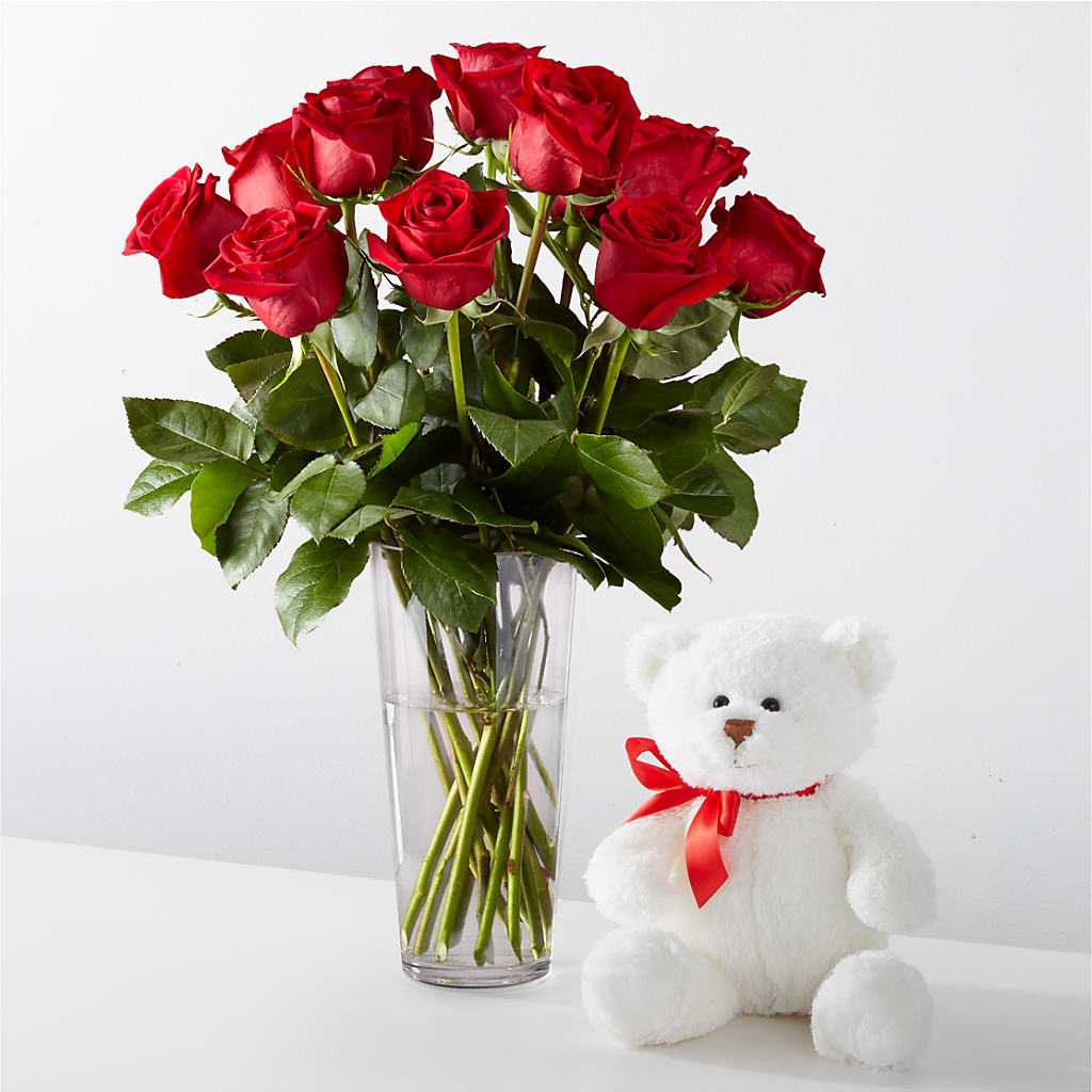 Romantic Long Stem Red Rose Bouquet Bundles –  Katarina Floral, Hackettstown NJ