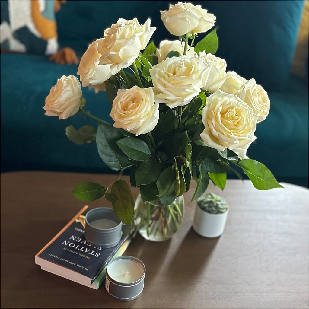 Long Stem Yellow Rose Bouquet –  Katarina Floral, Hackettstown NJ