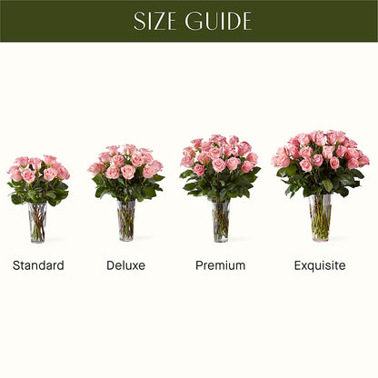 Long Stem Pink Rose Bouquet –  Katarina Floral, Hackettstown NJ