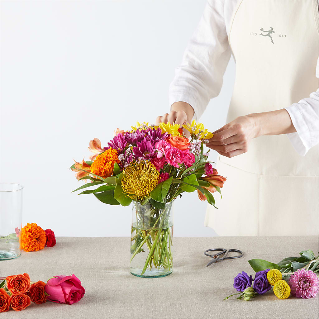 Feast of Color – A Florist Original –  Katarina Floral, Hackettstown NJ