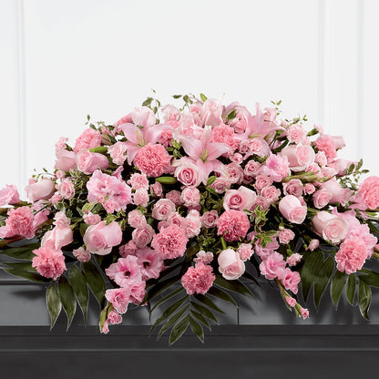 Garden of Comfort Casket Spray (Standard) –  Katarina Floral, Hackettstown NJ