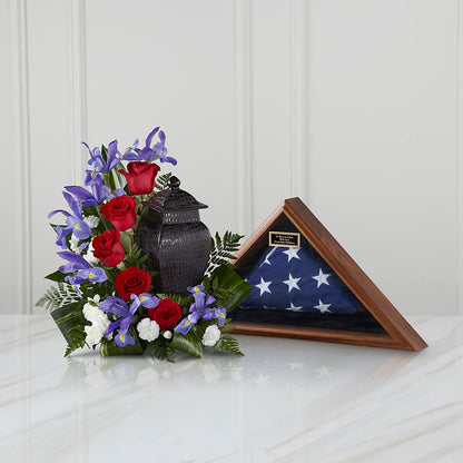 Patriotic Tribute Arrangement –  Katarina Floral, Hackettstown NJ