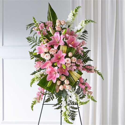 Elegant Embrace Standing Spray –  Katarina Floral, Hackettstown NJ