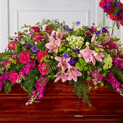 Radiant Tribute Casket Spray –  Katarina Floral, Hackettstown NJ
