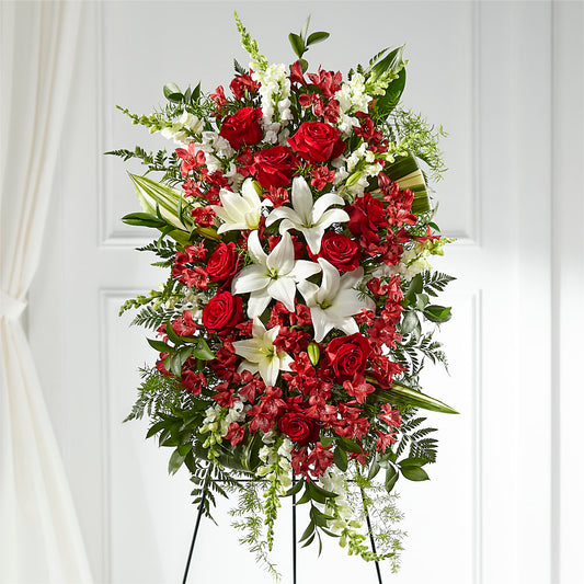 Everlasting Memory Standing Spray –  Katarina Floral, Hackettstown NJ