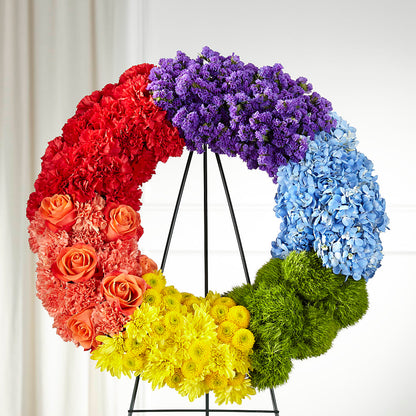 Circle of Love Wreath –  Katarina Floral, Hackettstown NJ