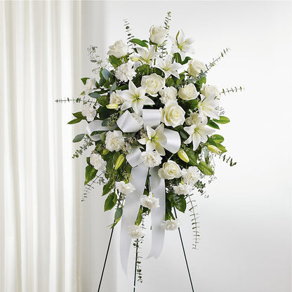 With Care Standing Spray –  Katarina Floral, Hackettstown NJ