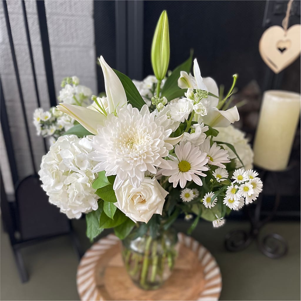 Classic Ivory – A Florist Original –  Katarina Floral, Hackettstown NJ