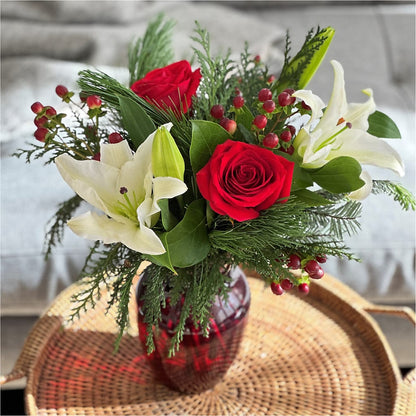 Evergreen Delight Bouquet –  Katarina Floral, Hackettstown NJ