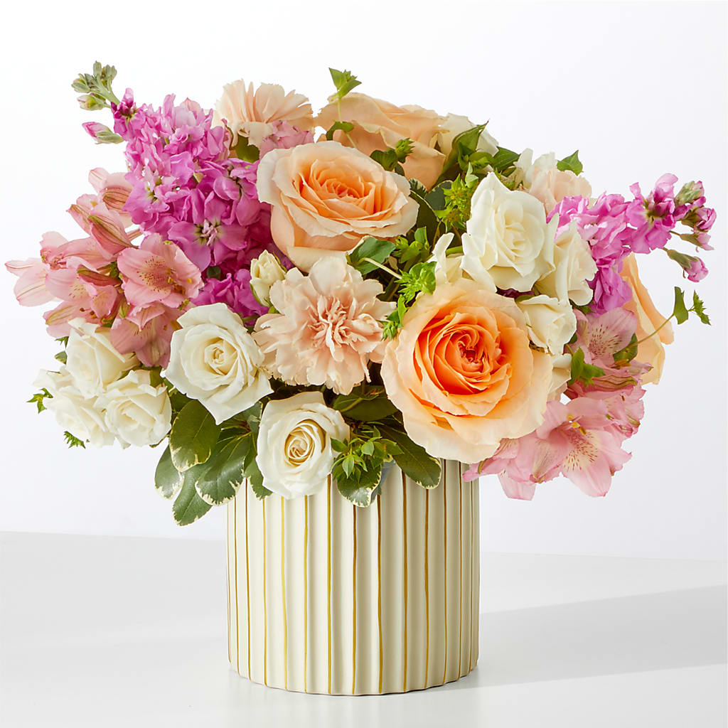 Paradise Bouquet with Ivory Vase –  Katarina Floral, Hackettstown NJ