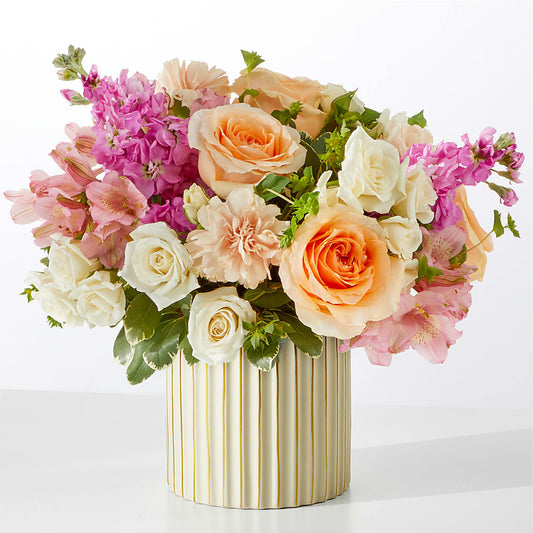 Paradise Bouquet with Ivory Vase –  Katarina Floral, Hackettstown NJ