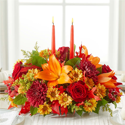 Autumn's Embrace Centerpiece –  Katarina Floral, Hackettstown NJ