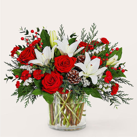 Best in Snow Bouquet –  Katarina Floral, Hackettstown NJ