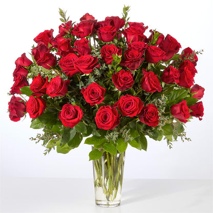 Forever Yours Fifty Stem Red Rose Bouquet –  Katarina Floral, Hackettstown NJ