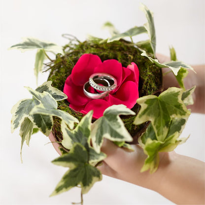 Lila Rose Ring Nest –  Katarina Floral, Hackettstown NJ