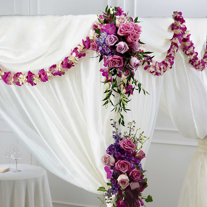 Color & Light Chuppah Decor –  Katarina Floral, Hackettstown NJ