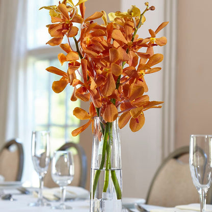 Orange Mokara Bud Vase –  Katarina Floral, Hackettstown NJ