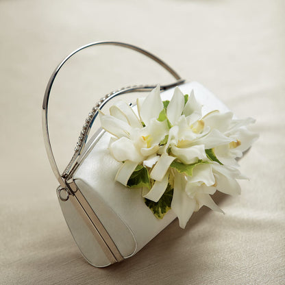 White Purse Decor –  Katarina Floral, Hackettstown NJ